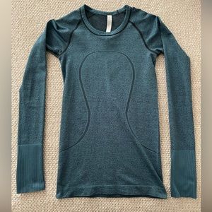 Lululemon Swiftly Tech Long-Sleeve Shirt - Teal